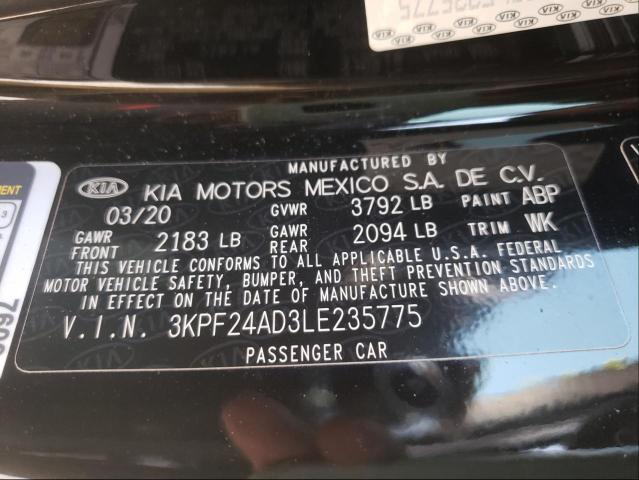 Photo 9 VIN: 3KPF24AD3LE235775 - KIA FORTE FE 