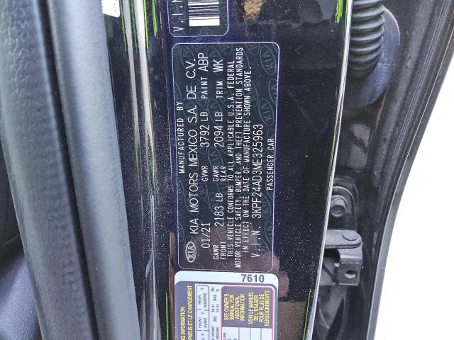 Photo 12 VIN: 3KPF24AD3ME325963 - KIA FORTE FE 