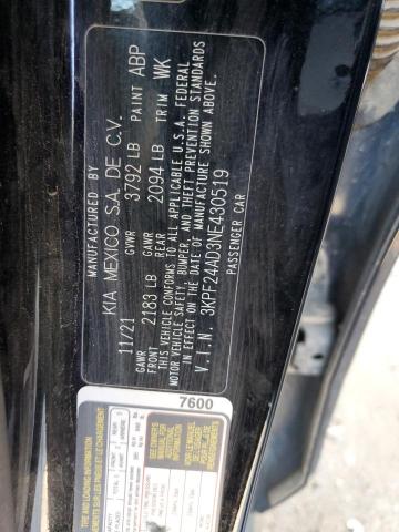 Photo 11 VIN: 3KPF24AD3NE430519 - KIA FORTE 