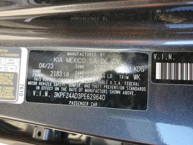 Photo 11 VIN: 3KPF24AD3PE629640 - KIA FORTE LX 