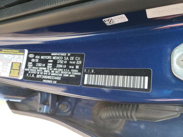 Photo 9 VIN: 3KPF24AD4KE014460 - KIA FORTE FE 