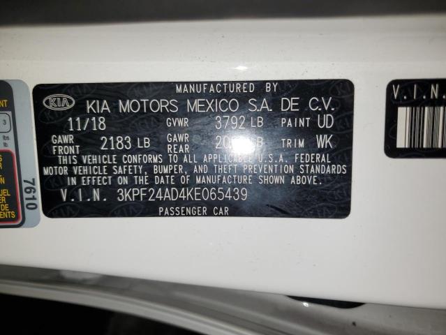 Photo 11 VIN: 3KPF24AD4KE065439 - KIA FORTE 