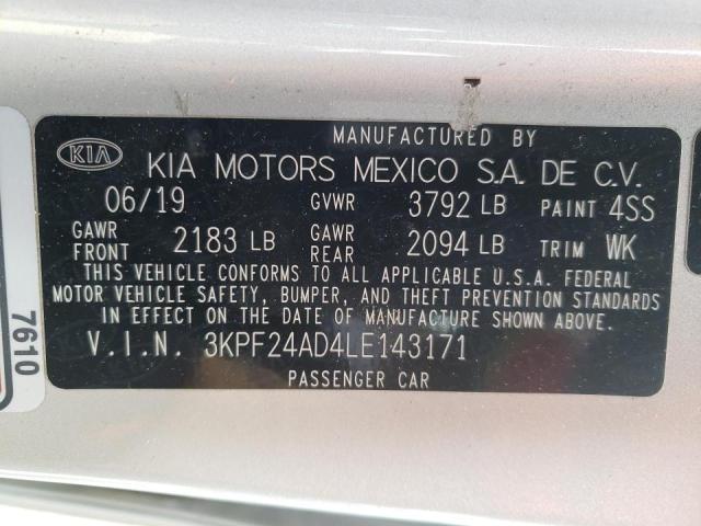 Photo 9 VIN: 3KPF24AD4LE143171 - KIA FORTE FE 