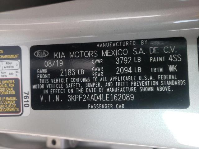 Photo 9 VIN: 3KPF24AD4LE162089 - KIA FORTE FE 