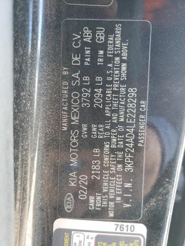 Photo 12 VIN: 3KPF24AD4LE228298 - KIA FORTE FE 