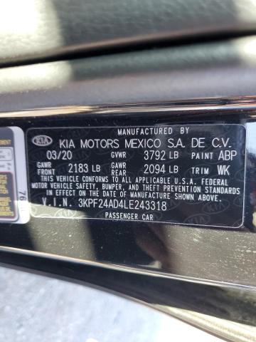 Photo 11 VIN: 3KPF24AD4LE243318 - KIA FORTE FE 