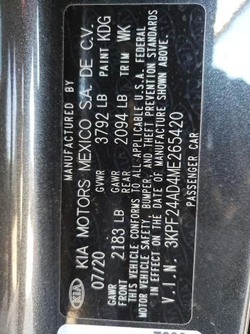 Photo 11 VIN: 3KPF24AD4ME265420 - KIA FORTE FE 