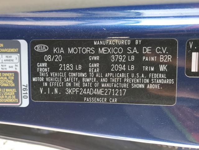 Photo 11 VIN: 3KPF24AD4ME271217 - KIA FORTE 