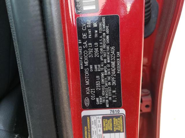 Photo 12 VIN: 3KPF24AD4ME325406 - KIA FORTE 