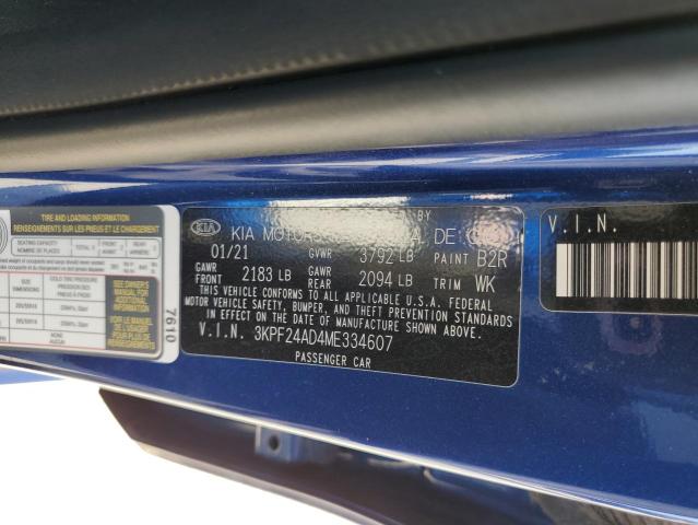 Photo 11 VIN: 3KPF24AD4ME334607 - KIA FORTE 