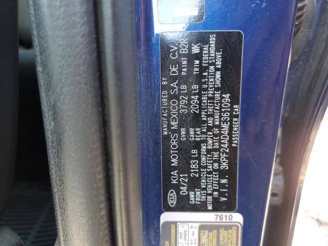 Photo 12 VIN: 3KPF24AD4ME361094 - KIA FORTE FE 