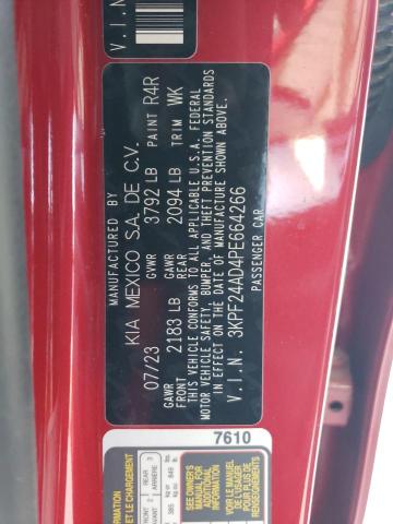 Photo 11 VIN: 3KPF24AD4PE664266 - KIA FORTE LX 