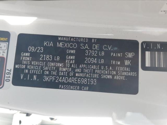 Photo 11 VIN: 3KPF24AD4RE698193 - KIA FORTE 