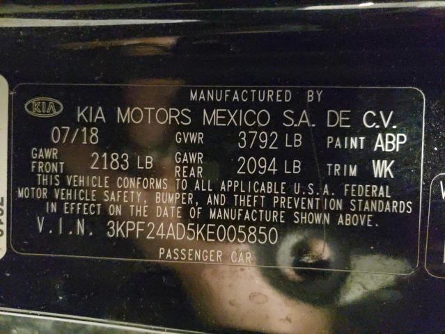 Photo 11 VIN: 3KPF24AD5KE005850 - KIA FORTE 