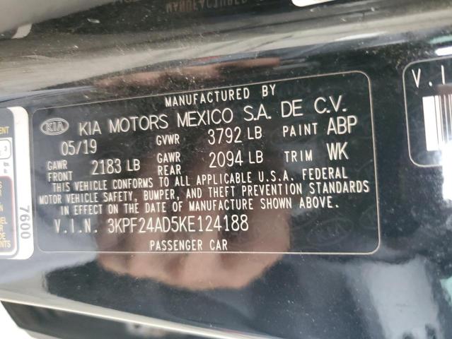 Photo 11 VIN: 3KPF24AD5KE124188 - KIA FORTE 