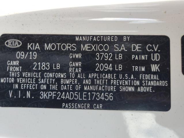 Photo 11 VIN: 3KPF24AD5LE173456 - KIA FORTE FE 