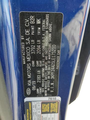 Photo 11 VIN: 3KPF24AD5LE175210 - KIA FORTE 