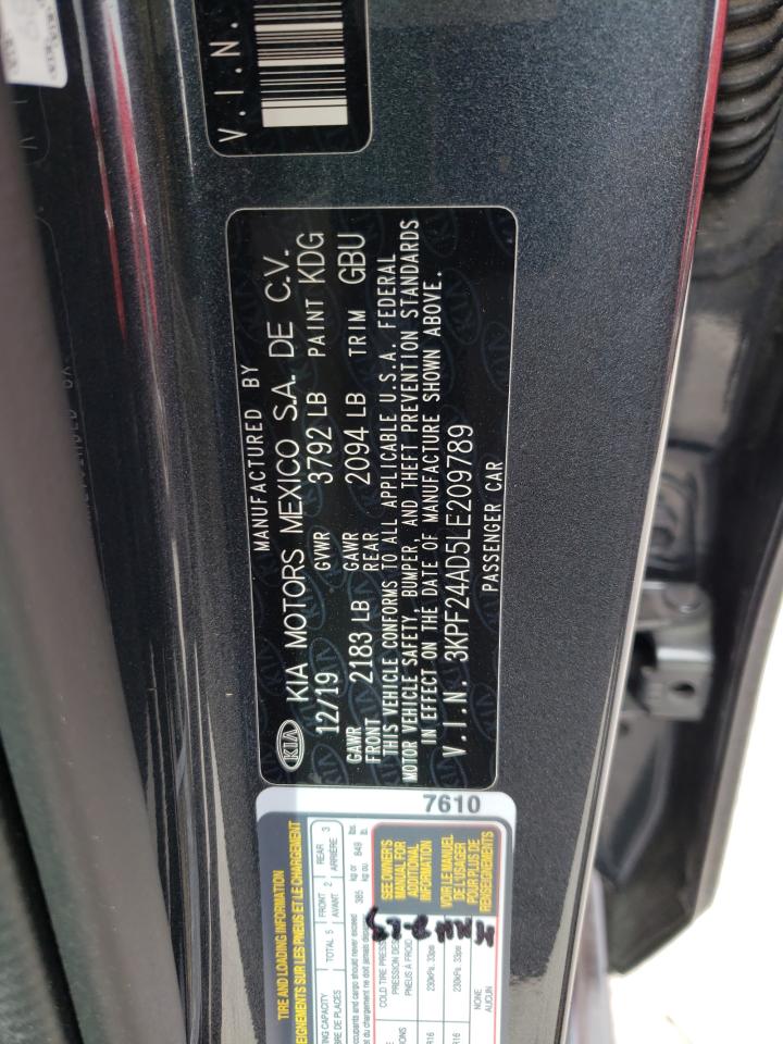 Photo 11 VIN: 3KPF24AD5LE209789 - KIA FORTE 