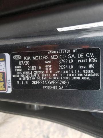 Photo 9 VIN: 3KPF24AD5ME262980 - KIA FORTE FE 