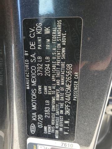 Photo 12 VIN: 3KPF24AD5ME265698 - KIA FORTE FE 