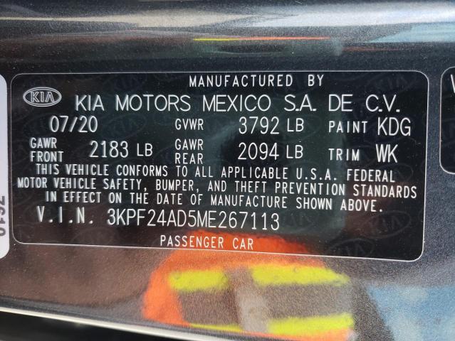 Photo 9 VIN: 3KPF24AD5ME267113 - KIA FORTE FE 