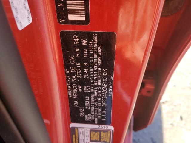 Photo 12 VIN: 3KPF24AD5ME405328 - KIA FORTE 