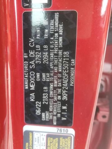 Photo 11 VIN: 3KPF24AD5PE507118 - KIA FORTE LX 