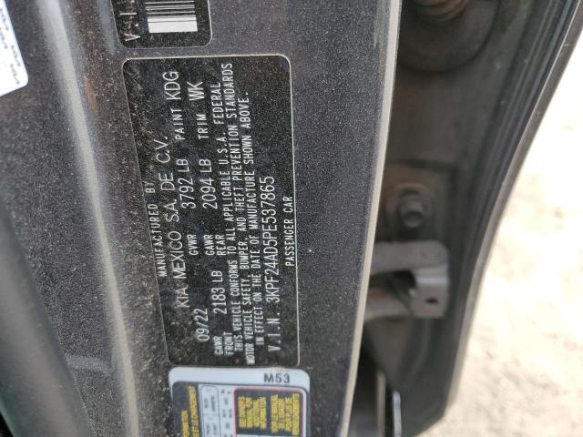 Photo 11 VIN: 3KPF24AD5PE537865 - KIA FORTE LX 