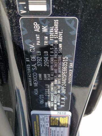 Photo 11 VIN: 3KPF24AD5PE663515 - KIA FORTE 