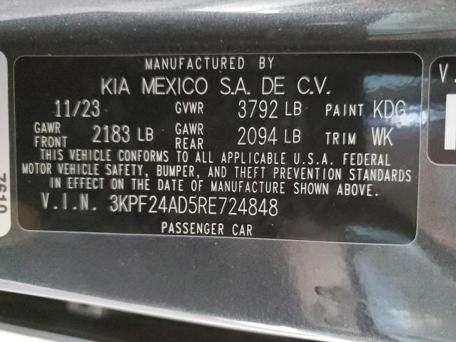 Photo 12 VIN: 3KPF24AD5RE724848 - KIA FORTE LX 