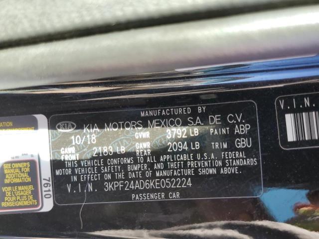 Photo 9 VIN: 3KPF24AD6KE052224 - KIA FORTE FE 