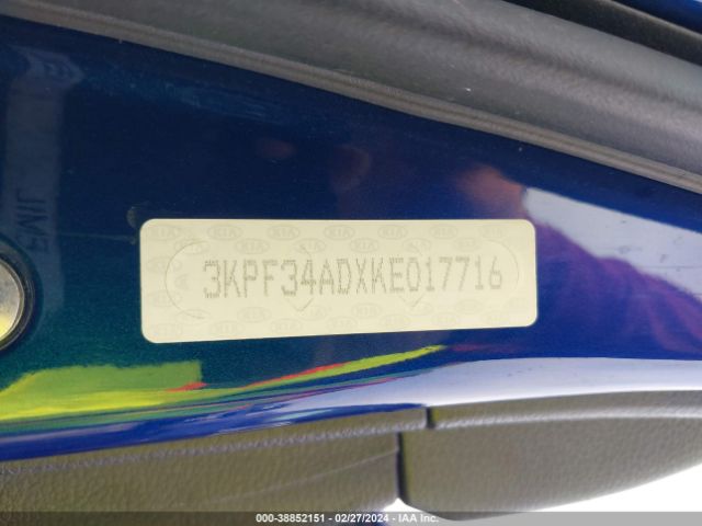 Photo 8 VIN: 3KPF24AD6KE096546 - KIA FORTE 