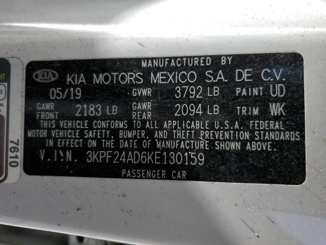 Photo 11 VIN: 3KPF24AD6KE130159 - KIA FORTE 