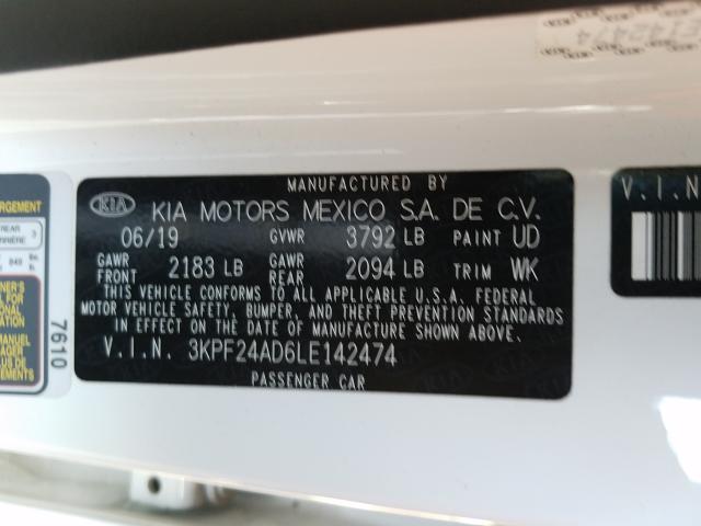 Photo 9 VIN: 3KPF24AD6LE142474 - KIA FORTE FE 