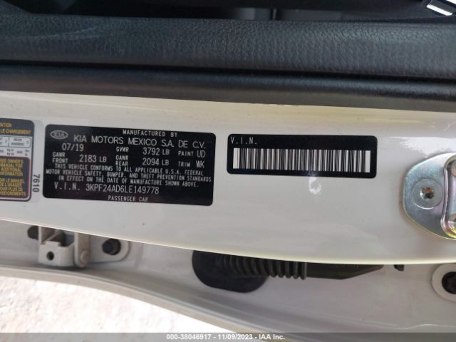 Photo 8 VIN: 3KPF24AD6LE149778 - KIA FORTE 