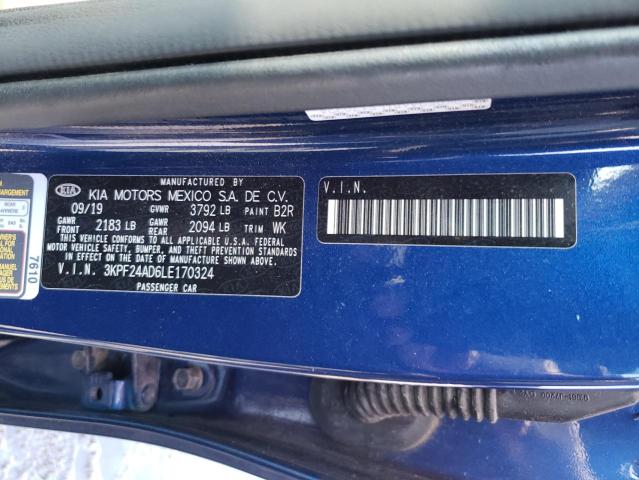 Photo 9 VIN: 3KPF24AD6LE170324 - KIA FORTE FE 