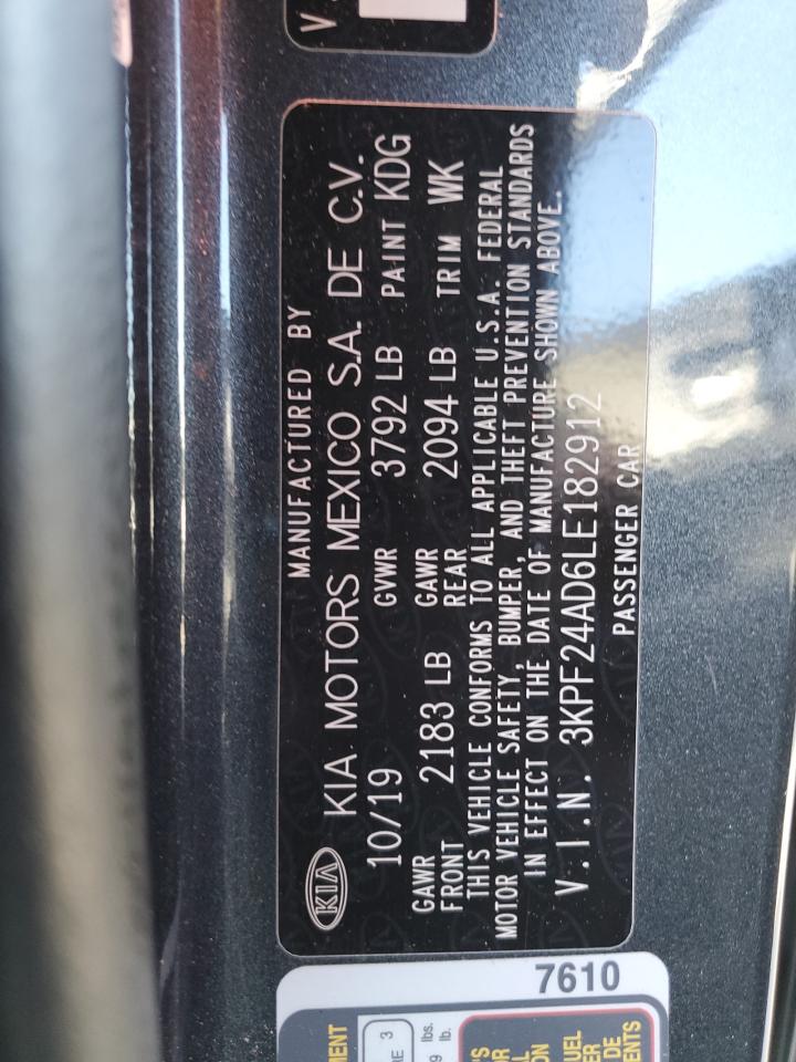 Photo 11 VIN: 3KPF24AD6LE182912 - KIA FORTE 