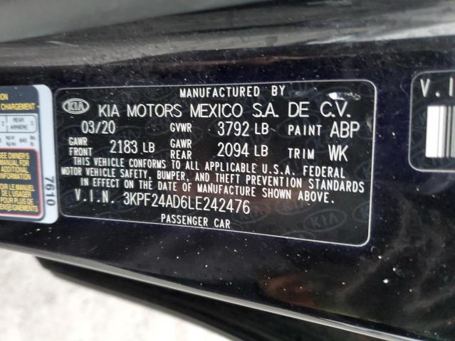 Photo 12 VIN: 3KPF24AD6LE242476 - KIA FORTE 