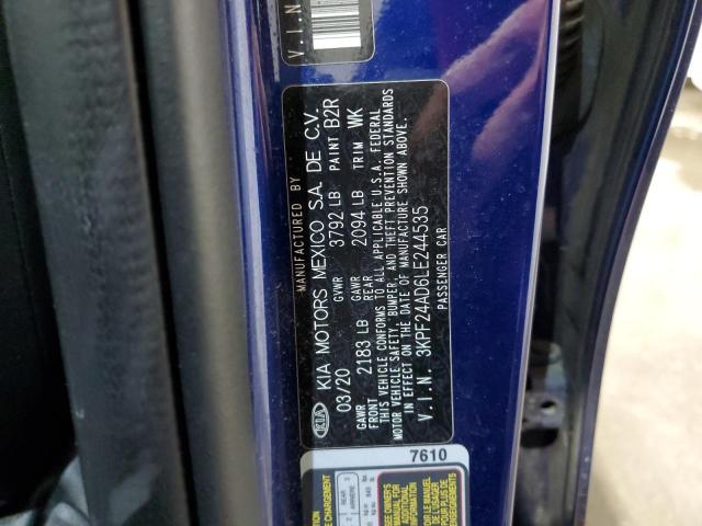 Photo 11 VIN: 3KPF24AD6LE244535 - KIA FORTE FE 