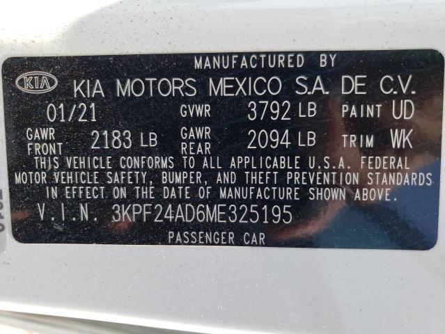 Photo 12 VIN: 3KPF24AD6ME325195 - KIA FORTE FE 