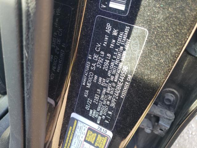 Photo 11 VIN: 3KPF24AD6NE449596 - KIA FORTE FE 