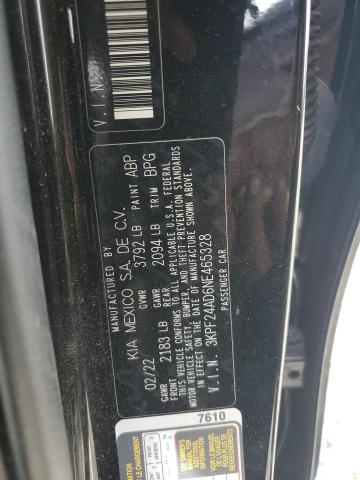 Photo 12 VIN: 3KPF24AD6NE465328 - KIA FORTE 