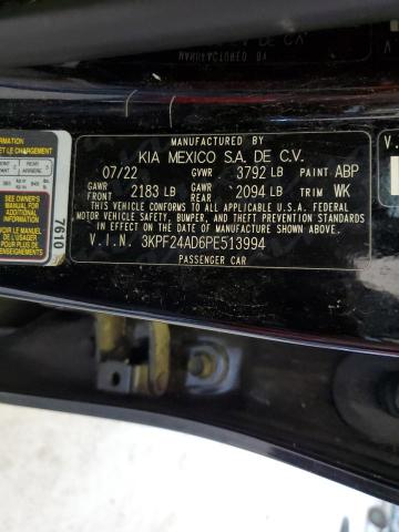 Photo 12 VIN: 3KPF24AD6PE513994 - KIA FORTE 