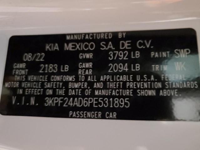 Photo 11 VIN: 3KPF24AD6PE531895 - KIA FORTE 