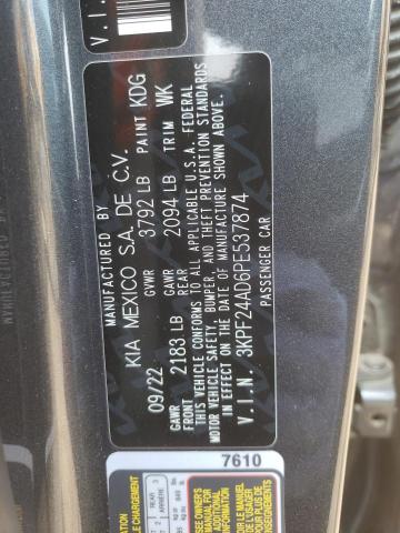 Photo 11 VIN: 3KPF24AD6PE537874 - KIA FORTE 