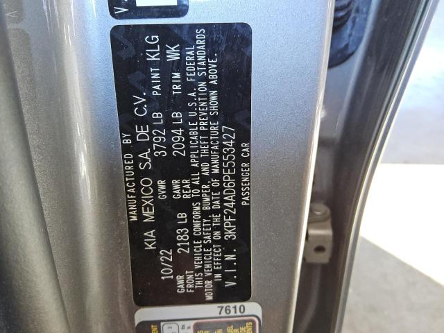 Photo 12 VIN: 3KPF24AD6PE553427 - KIA FORTE LX 