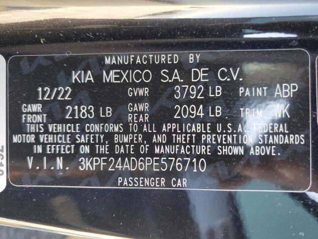 Photo 11 VIN: 3KPF24AD6PE576710 - KIA FORTE LX 