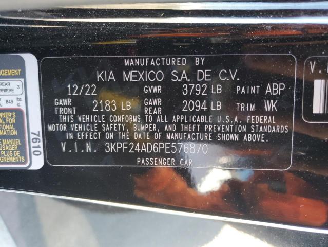 Photo 12 VIN: 3KPF24AD6PE576870 - KIA FORTE LX 