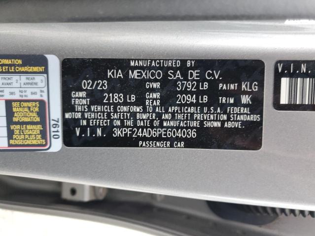 Photo 11 VIN: 3KPF24AD6PE604036 - KIA FORTE LX 