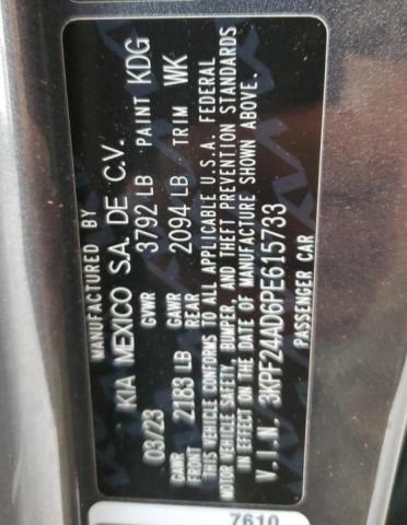 Photo 11 VIN: 3KPF24AD6PE615733 - KIA FORTE 